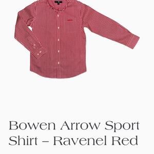 Bowen Brown & Company Arrow Sport Button Down size 6